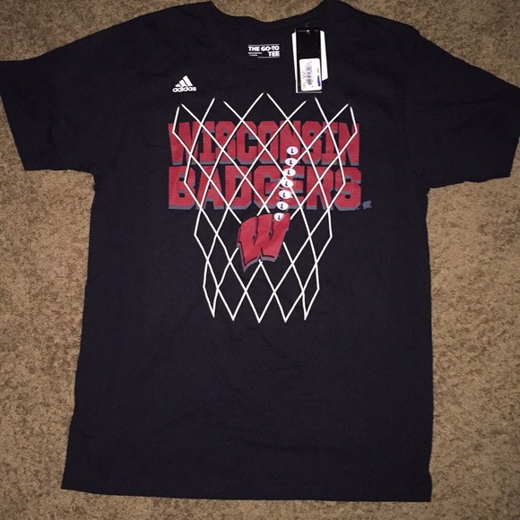 Brand New Wisconsin Badgers Basketball Shirt - Picture 1 of 1
